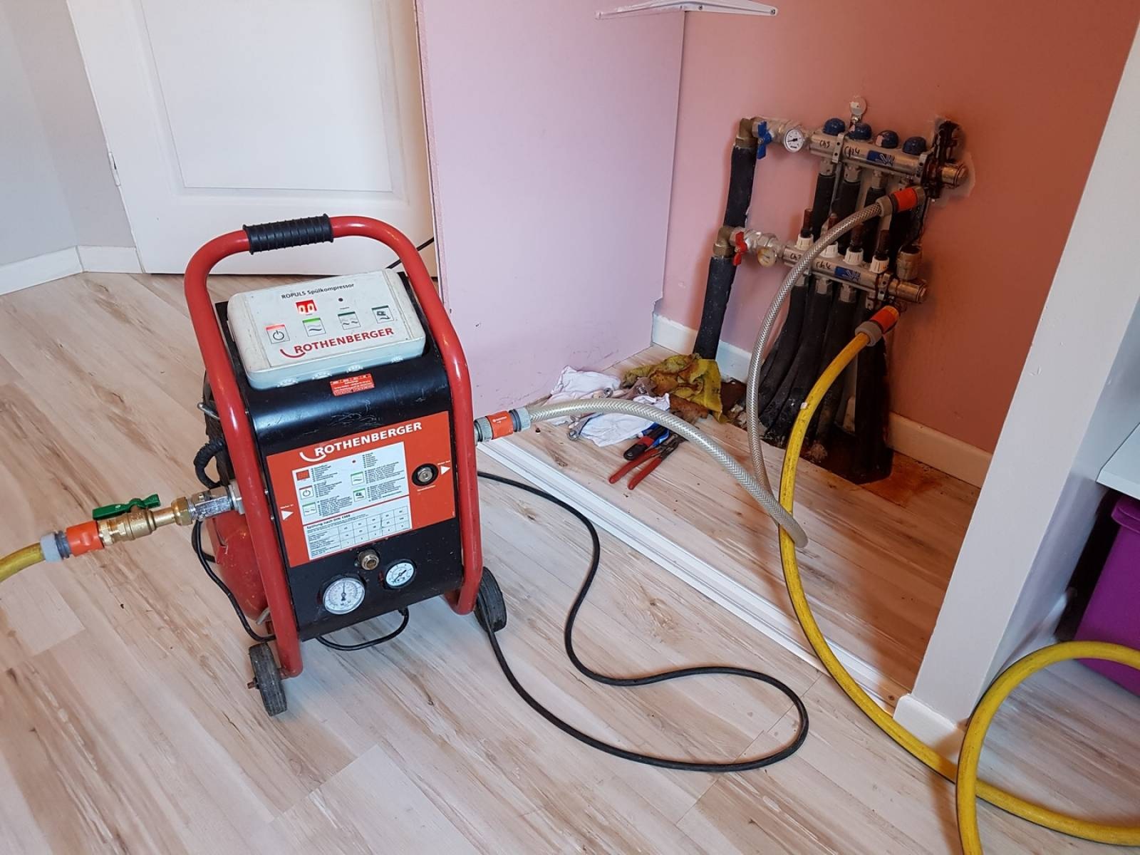 Tuzla Tepeören Vaillant Hermetik Şofben Petek Temizliği